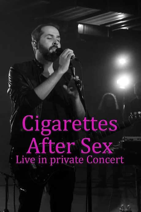 Cigarettes After Sex In Private Paris Concert Plot Summary