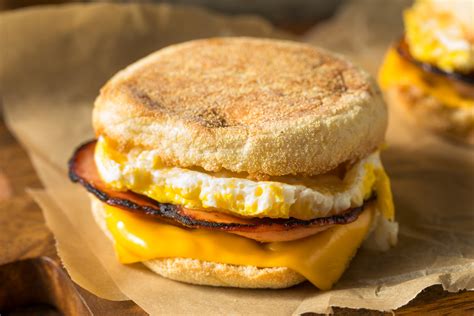 English Muffin Breakfast Sandwich Recipe