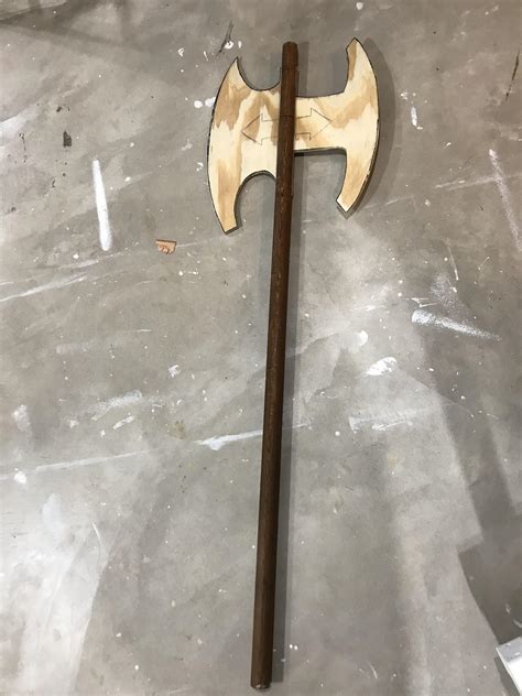 Update A Few Weeks Ago I Started A Project To Build Hitokiris Axe