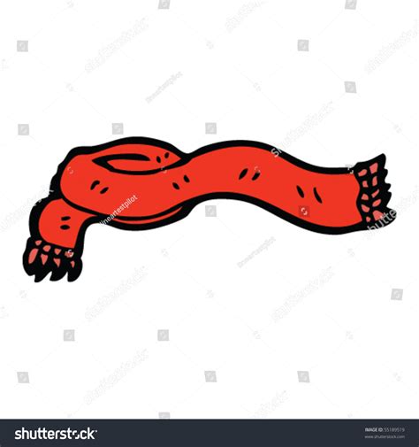 Scarf Cartoon Stock Vector Shutterstock