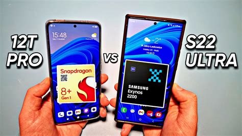 Xiaomi 12t Pro Vs Samsung Galaxy S22 Ultra Speed Test Android 13