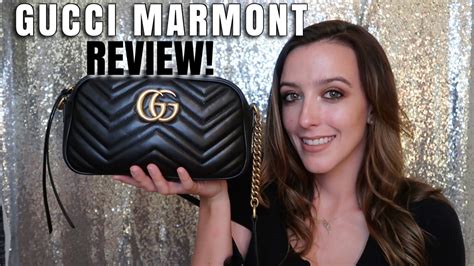 Gucci Marmont Small Bag Review Year Wear And Tear What Fits