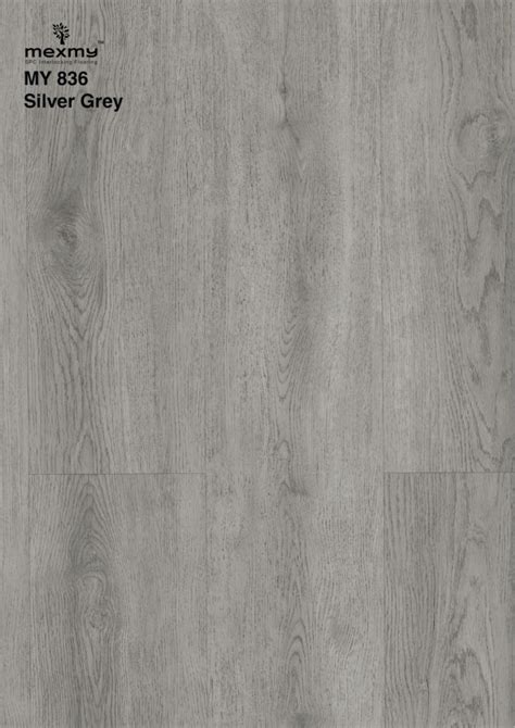 My 836 Silver Grey Mexmy Spc Flooring Woodplank 5 0mm Kedah Malaysia