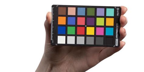 Color Rendition Chart Camera Color Calibration Chart To X Rite