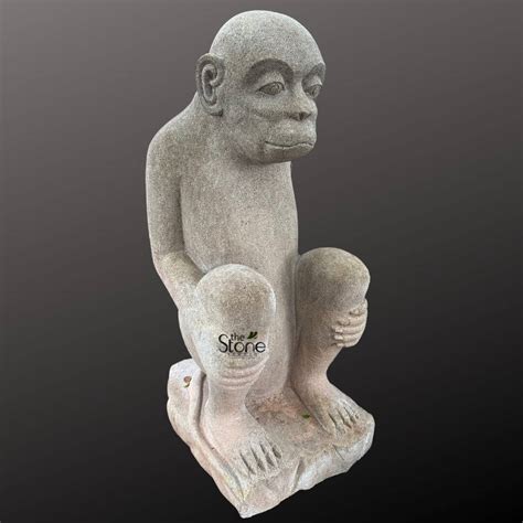 Monkey Statue 3ft: Buy Best Garden Statue - The Stone Studio