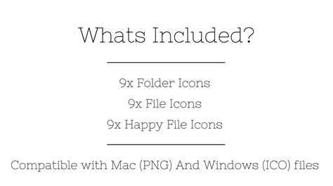 Rainbow Folder Icons for Mac and Windows Desktop Icons, Mac Desktop ...