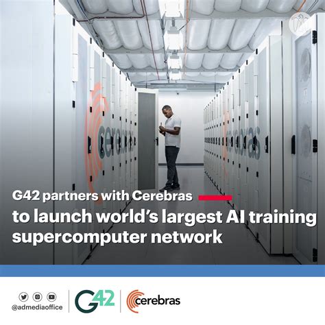 مكتب أبوظبي الإعلامي on Twitter G42 and Cerebras Systems have