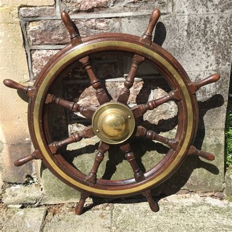 Antiques Atlas 19th Century Teak Ship S Wheel