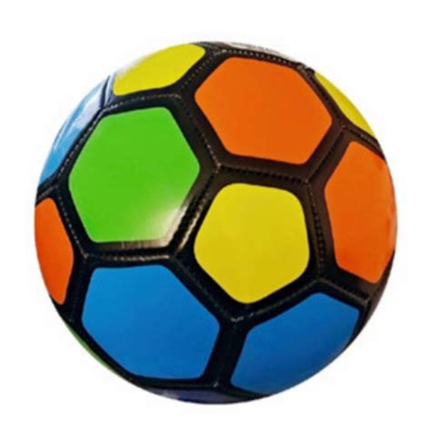 Bola de Futebol Colorida Campo Quadra Tamanho Oficial | Shopee Brasil