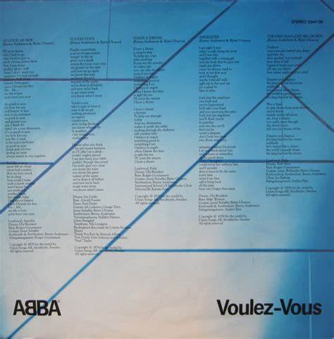 Abba Voulez Vous Lp Album Akerrecordsnl