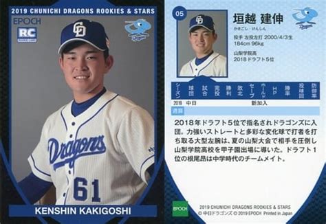 Sports / Regular Card / Chunichi Dragons / 2019 Chunichi Dragons ...