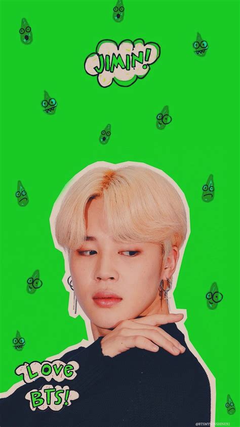 71 Jimin Green Wallpaper Images Myweb