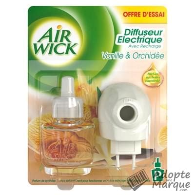 Air Wick Diffuseur Electrique Vanille Orchid E Le Paquet De