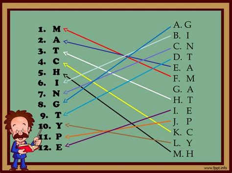 How To Construct A Matching Type Test