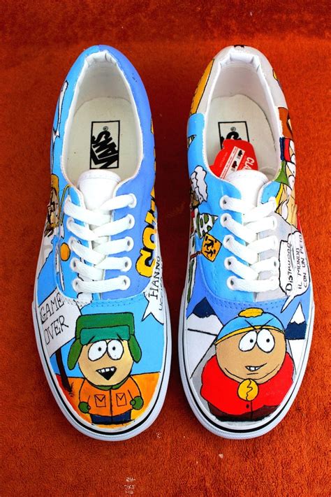 Vans South Park Custom Shoes Hand-painted - Etsy