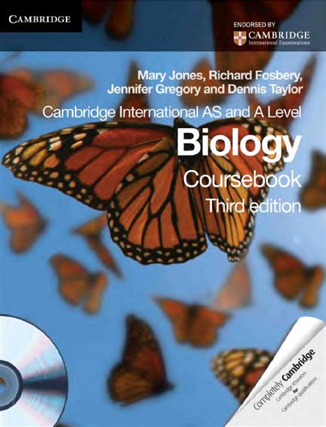 Cambridge International As And A Level Biology Coursebook Third