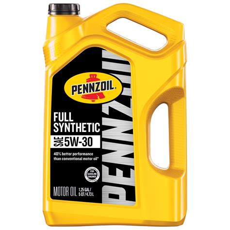 Pennzoil Full Synthetic W Motor Oil Quart Walmart