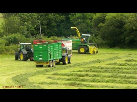 Silaging With John Deere And John Deere Support Youtube