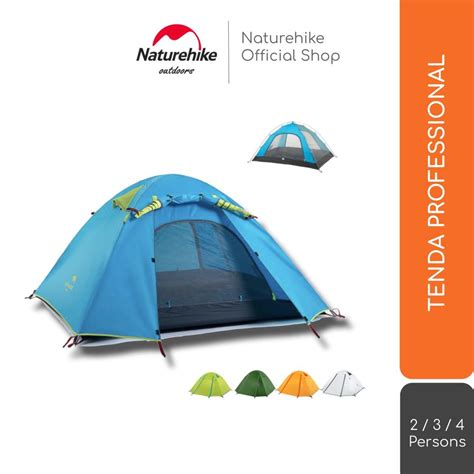 Jual Naturehike Tenda Professional 2 3 4 Orang 210T Camping Dome