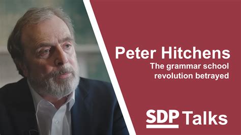 SDP Talks with Peter Hitchens - SDP