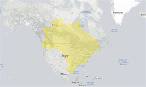 Este mapa interativo permite compreender o tamanho real dos países