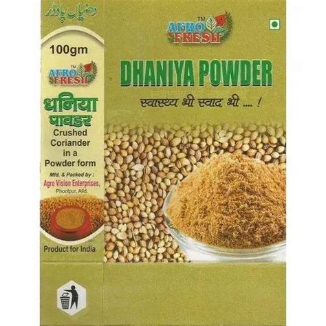 Afro Fresh Dhaniya Powder Packaging Type Plastic Bag At Rs 180