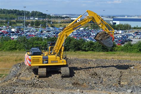 First Komatsu Pc360lci 11 In Europe Is Kitted With Miller Attachments Machinery Movers Magazine