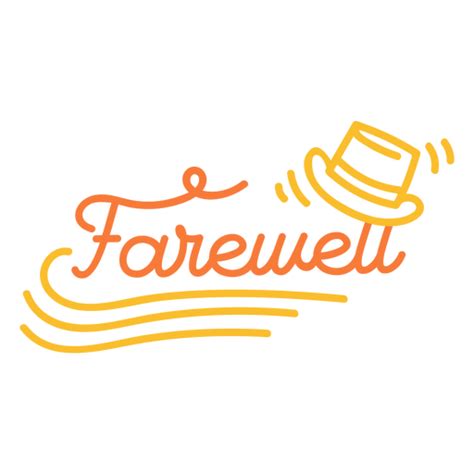 Farewell Png Designs For T Shirt And Merch