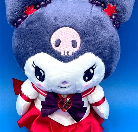 Lot 3 My Melo Sanrio Kuromi Sailor Mars Moon Plush Doll Melodymoon Set