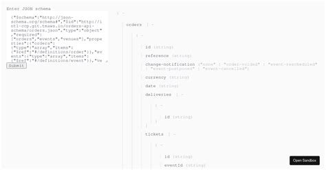 React Json Schema Viewer Forked Codesandbox