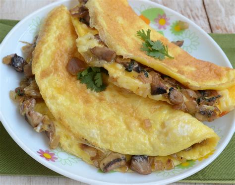 Mushroom Omelette Recipe How To Make Mushroom Omelette Recipe