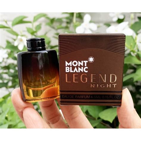 Mont Blanc Legend Night EDP 4 5ml นำหอมจว แบบแตม outlet Shopee