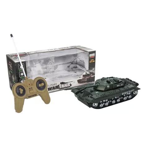 Tanque Militar Con Control Remoto Juguete Infantil Guerra