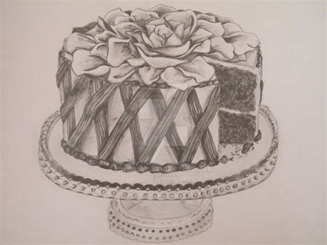 Cake Drawing By Namiiru On Deviantart