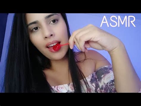 ASMR SPIT PAINTING INTENSO SONS DE PIRULITO