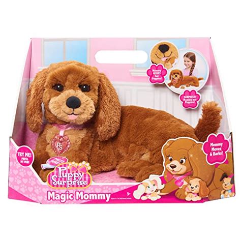 Puppy Surprise Magic Mommy Surprise Animated Plush Toy Brown Pricepulse