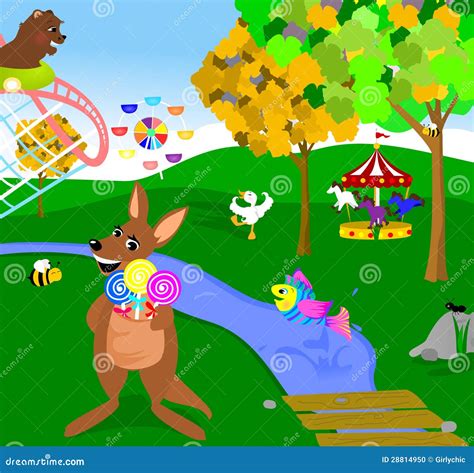 Animal Fair Stock Illustration Illustration Of Fair 28814950