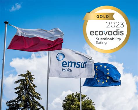 Emsur Polonia Obtiene Certificación Ecovadis Oro Por Su Compromiso Con