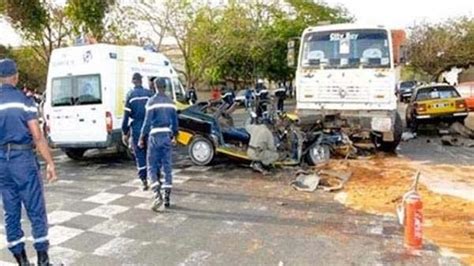 Bilan Accident Kaffrine Morts Un Deuil National De Trois Jours A