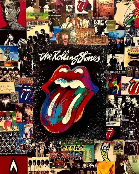 Rolling Stones Blues Rolling Stones Logo Out Of Our Heads Line Stone