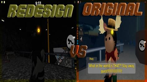 Roblox Piggy Distortion Redesign Markus Vs Original Markus Jumpscare