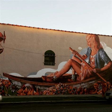 Mural Outside Pulp Fiction In Culver City