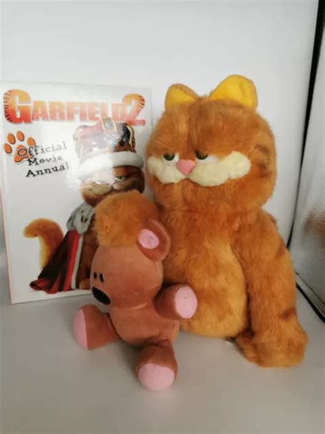 Rare Cm Garfield Pooky Plush Toy Garfield The Movie Garfield