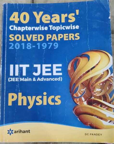 Buy Arihant Years Solved Papers Iit Jee Bookflow