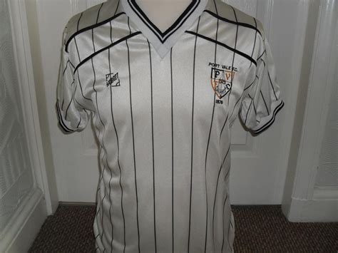 Port Vale 1984 85 Kits