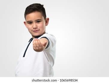 Little Boy Doing Come Here Gesture Stock Photo 1065698534 | Shutterstock