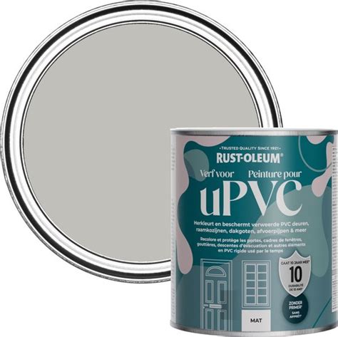 Rust Oleum Lichtgrijs Verf Voor Pvc Kiezel 750ml