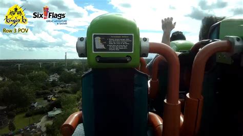 Kingda Ka Worlds Tallest Coaster Row Pov May Six Flags Great