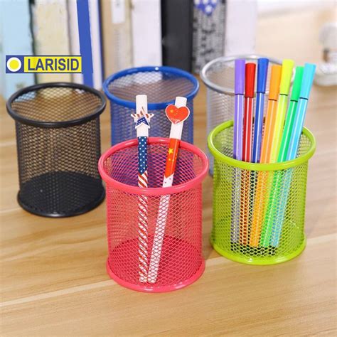 Jual DESK PEN ORGANIZER V TEC PENCIL CUP BULAT 802 C WARNA Shopee