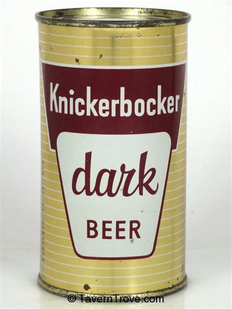 Item 20610 1955 Knickerbocker Dark Beer Flat Top Can 126 37